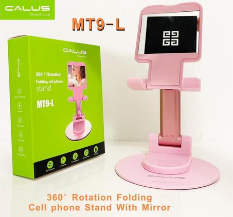 Support de Téléphone Portable, Support de Tablette D'ordinateur Rétractable Pliable Support de Téléphone Portable de Bureau Multifonctionnel Support de Téléphone Portable Réglable pour Vidéo