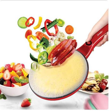 Sonifer – crêpière électrique antiadhésive, Machine à crêpes, Pizza, plaque de cuisson, appareil de cuisine