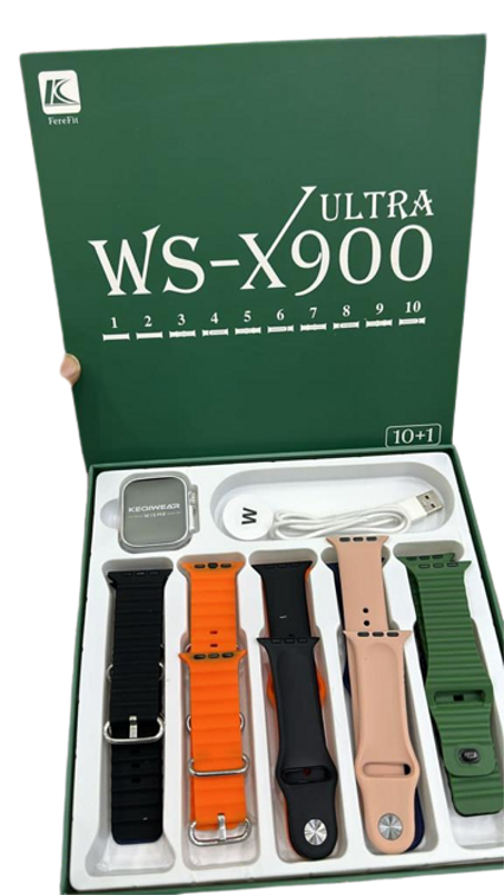 Smart Watch Ultra WS-X900 Avec 10 Cordes et Montre
