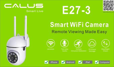 CAMERA DE SURVEILLANCE Calus E27-3