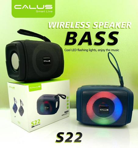 Calus Haut-parleur de fête Offre Spéciale , haut-parleur Bluetooth sans fil avec lumière rvb (B97)