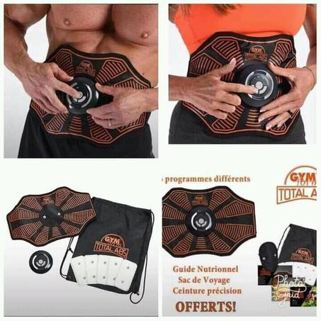 Ceinture Électrostimulation Musculaire Venteo Gymform Total ABS