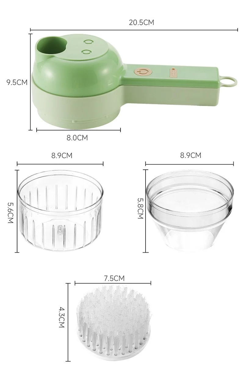 مفرمة الطعام الكهربائية الصغيرة Electric Handheld