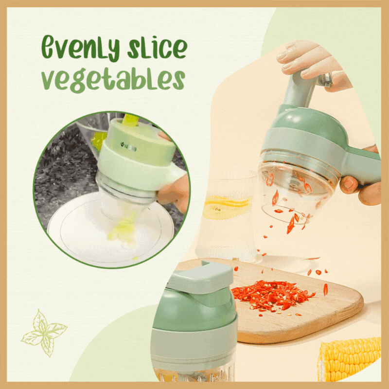 مفرمة الطعام الكهربائية الصغيرة Electric Handheld