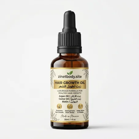 زيت تطويل الشعر