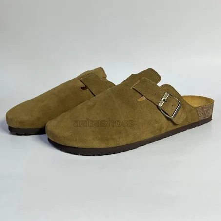 Sabot daim olive
