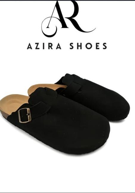 Sabot mules daim noir