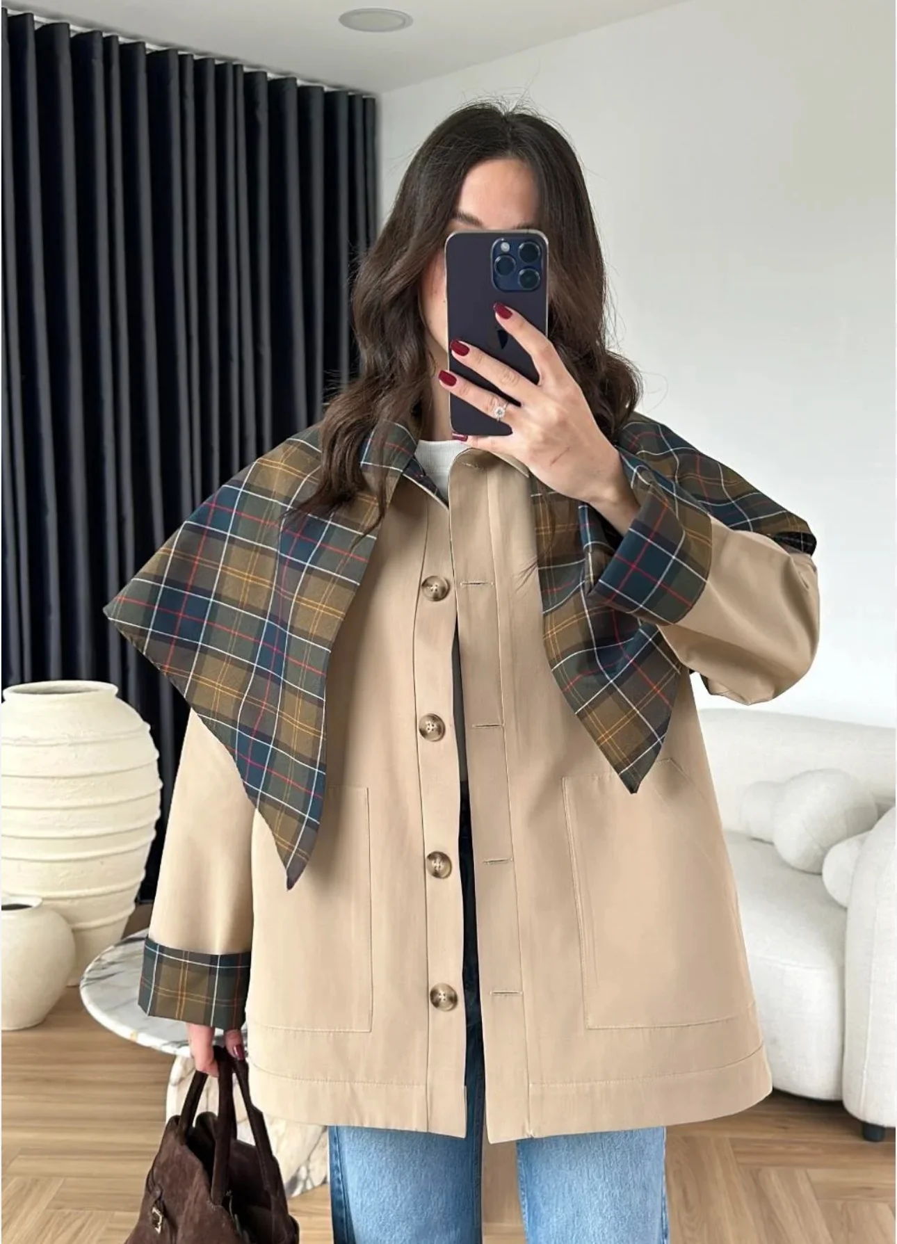 Hazel Check Jacket