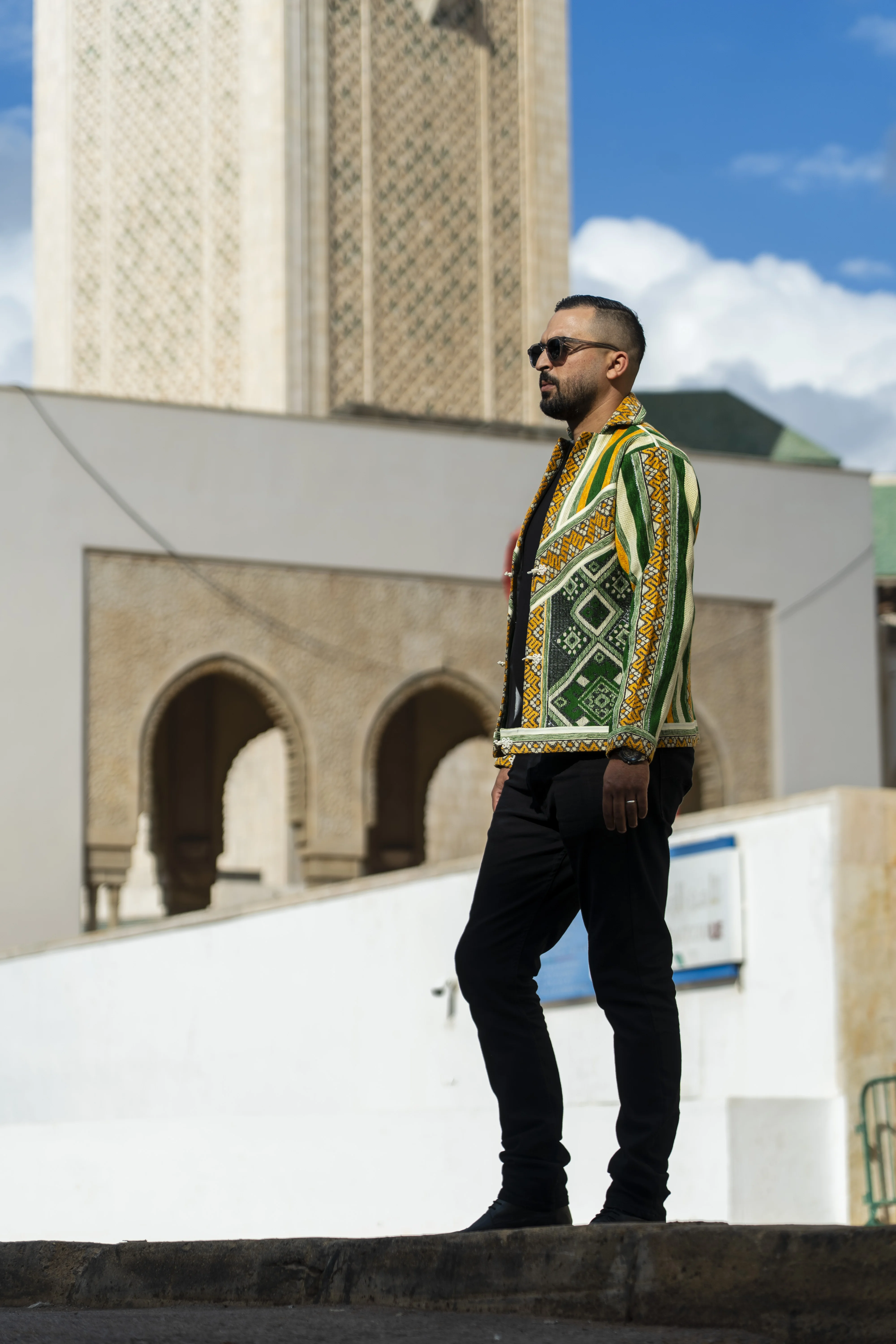 🟢 Veste Kaïdoval – Édition Verte Royale