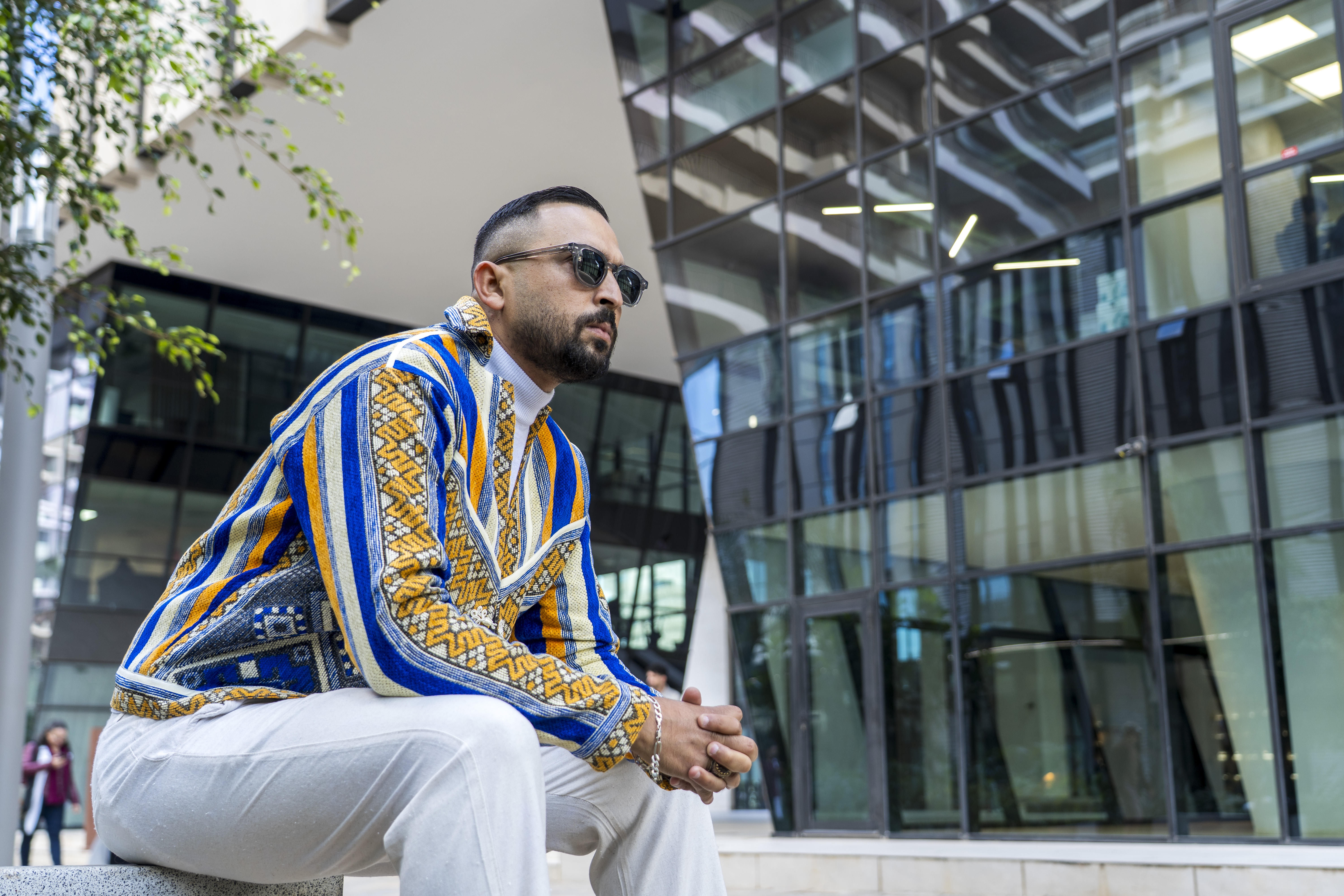 💎 Veste Kaïdoval – Bleu Majorelle (Édition Limitée)