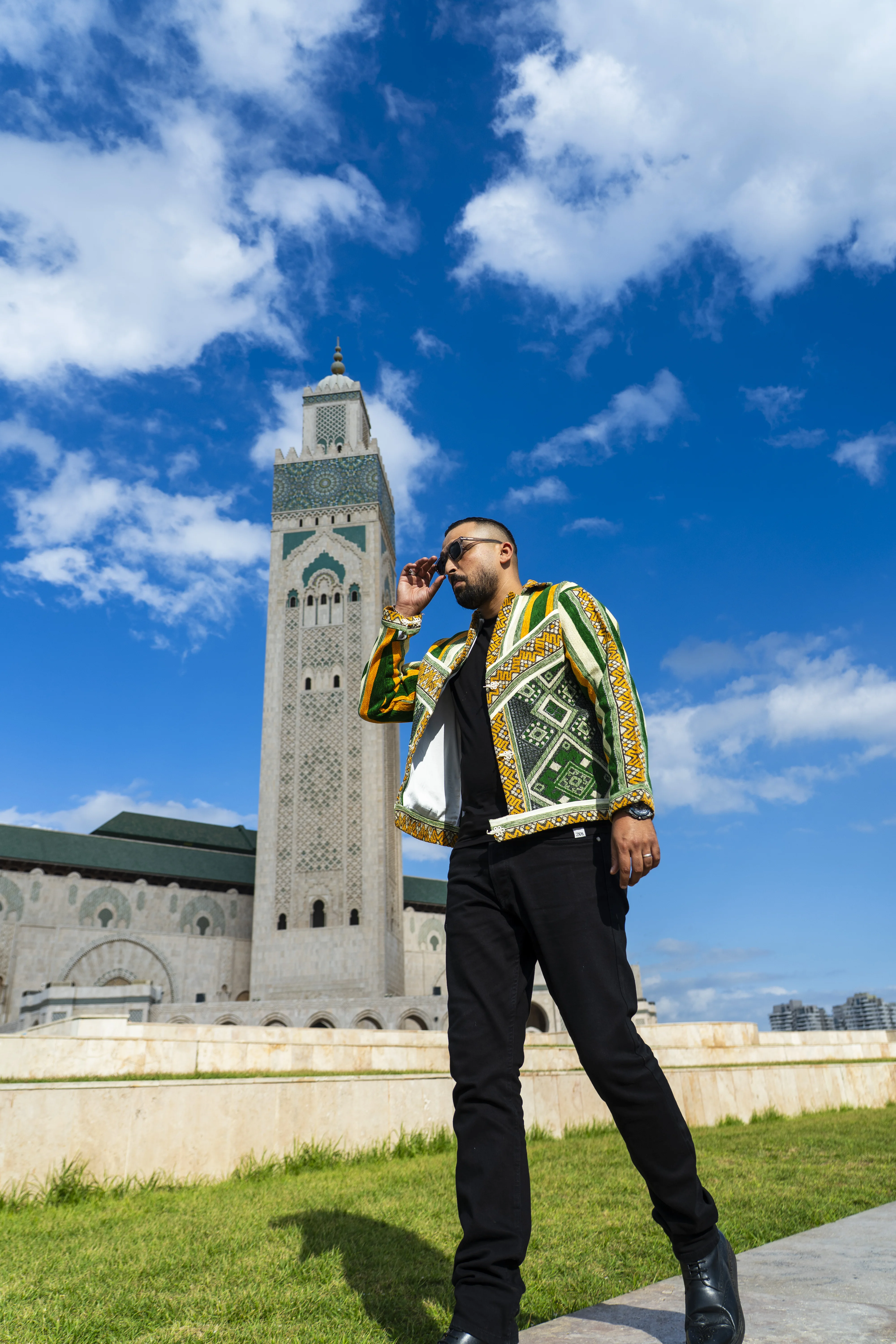 🟢 Veste Kaïdoval – Édition Verte Royale