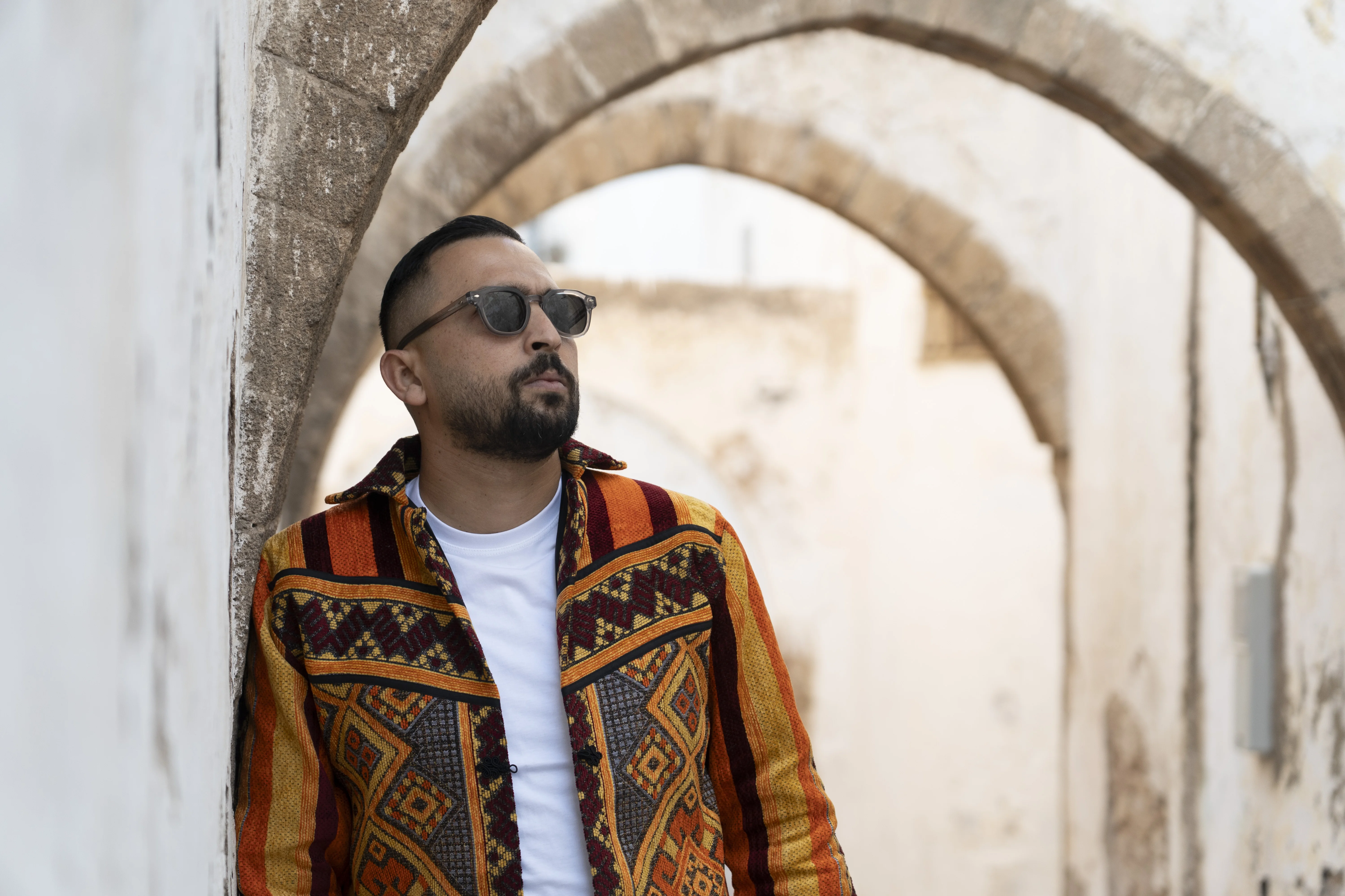 🧡 Veste Orange “L’Aube du Kaïd” – Kaïdoval