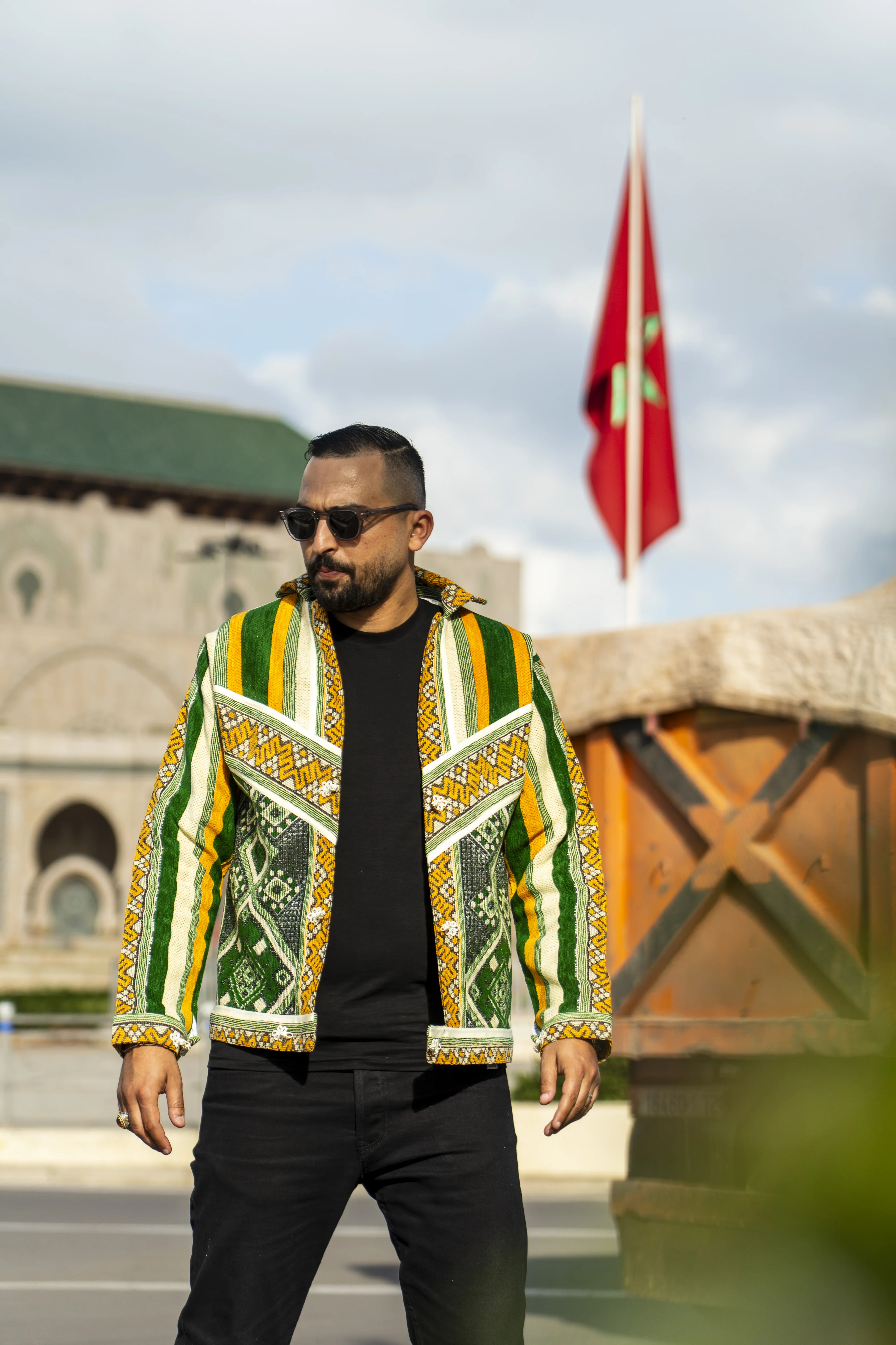 🟢 Veste Kaïdoval – Édition Verte Royale