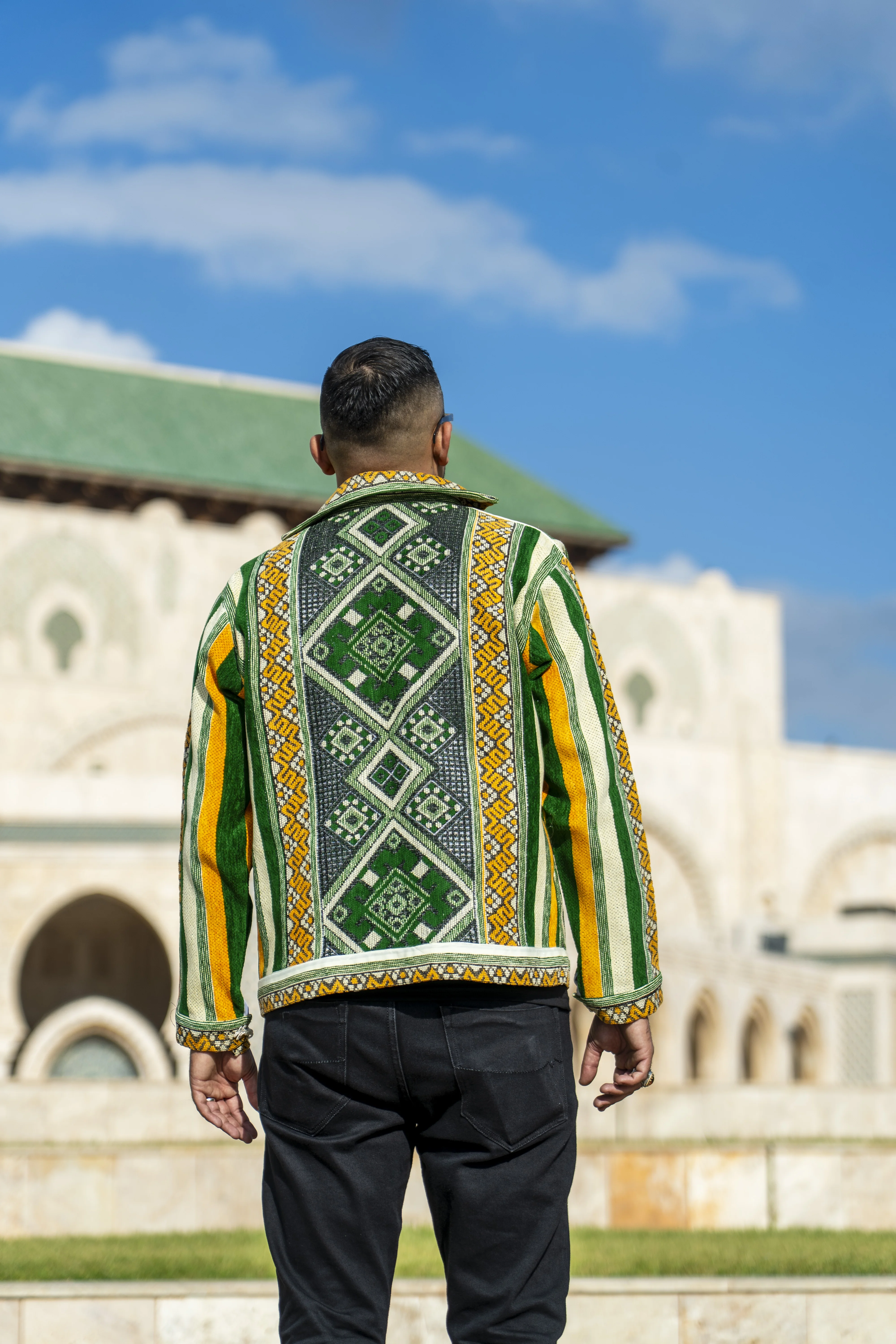 🟢 Veste Kaïdoval – Édition Verte Royale