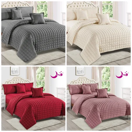 لحاف راقي مضغوط نفرين 6 قطع خامه ممتازه