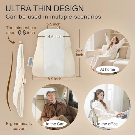 مخدة جهاز تدليك لاسلكي للظهر