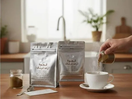 عبوتين قهوة الراحه للرشاقه☕️