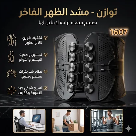 الحزام الأفضل لآلام الظهر صحي