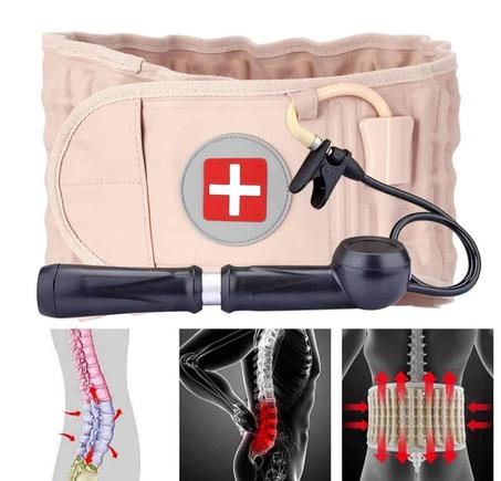 حزام الظهر الهوائي spinal air traction belt  الطبي 😇