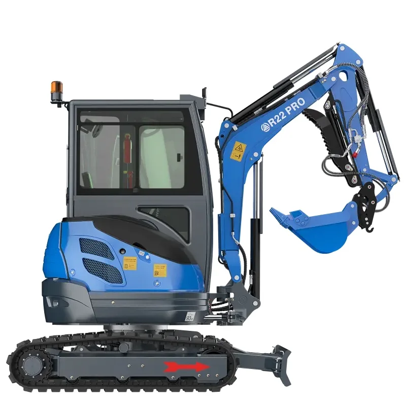 RIPPA R22 Mini Excavator 2.3 Ton with Kubota Engine + 12 FREE Attachments
