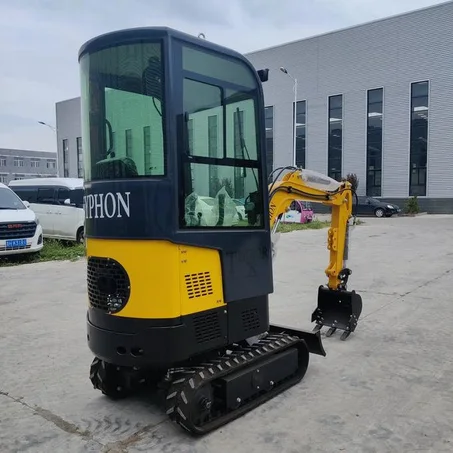 TYPHON Terror X Mini Excavator – 2,500lb Trench Digger w Cabin USA