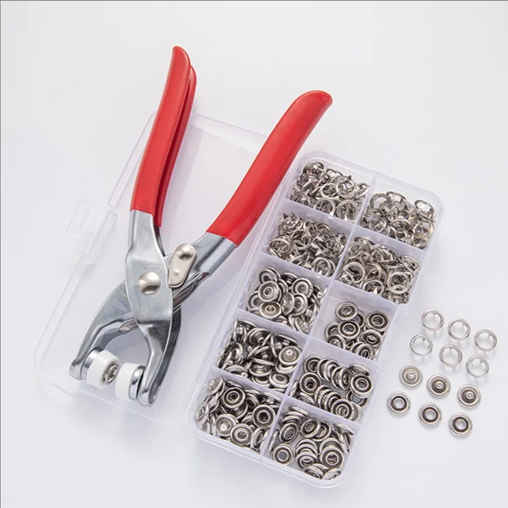 Snap Button Kit with Pliers – Professional Finish