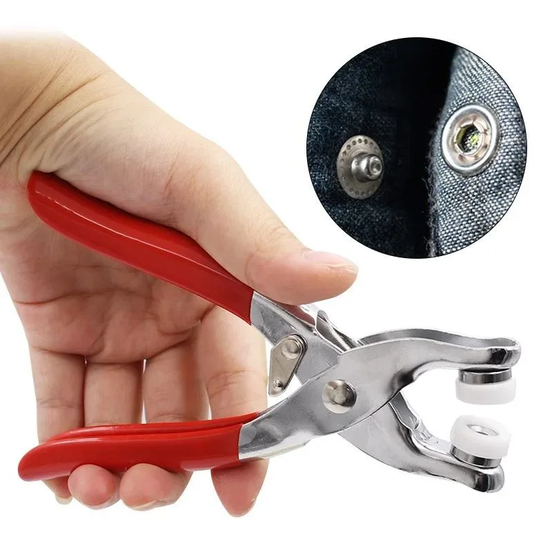 Snap Button Kit with Pliers – Professional Finish