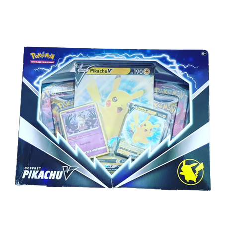 Coffret PIKACHU V : Cartes à jouer et à collectinner