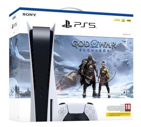 PS5 standard edition + God of War Ragnarok