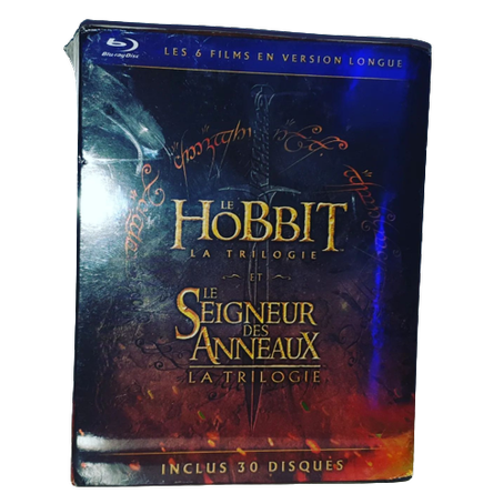 La collection hobbit et le seigneur des en anneaux en blu-ray