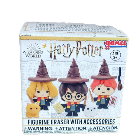 Figurine gomme avec accessoires / Harry Potter