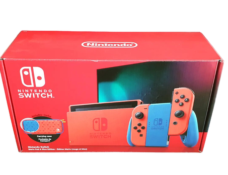 Nintendo switch Mario Red & Blue Edition