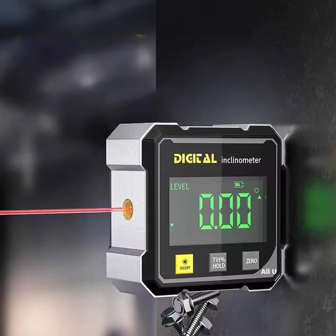 جهاز قياس الزوايا الرقمي 3 في 1 – Digital Inclinometer