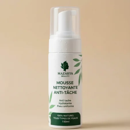 Mousse Nettoyante Anti-Tache Éclat Naturel
