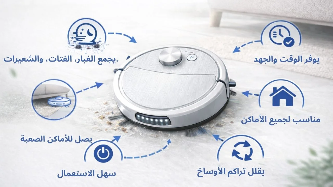 المكنسة الذكية