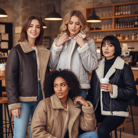 جاكيت للنساء الراقيات  فقط