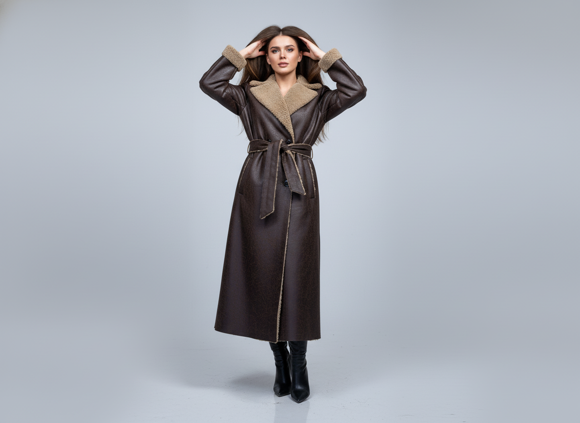 مونطو طويل مواتي للبرد وزاز