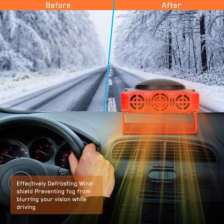 مكيف السيارة المحمول 2 في 1 للتبريد والتدفئة