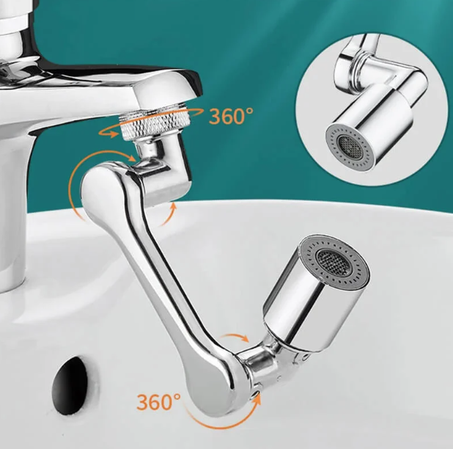 صنبور فولاذي عالمي دوار 1080 درجة