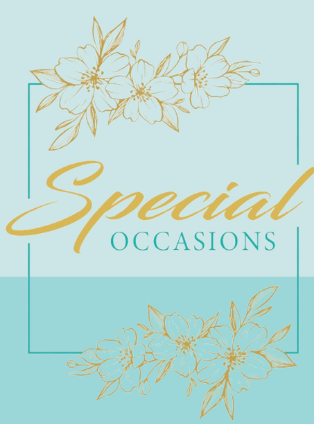 المناسبات الخاصة