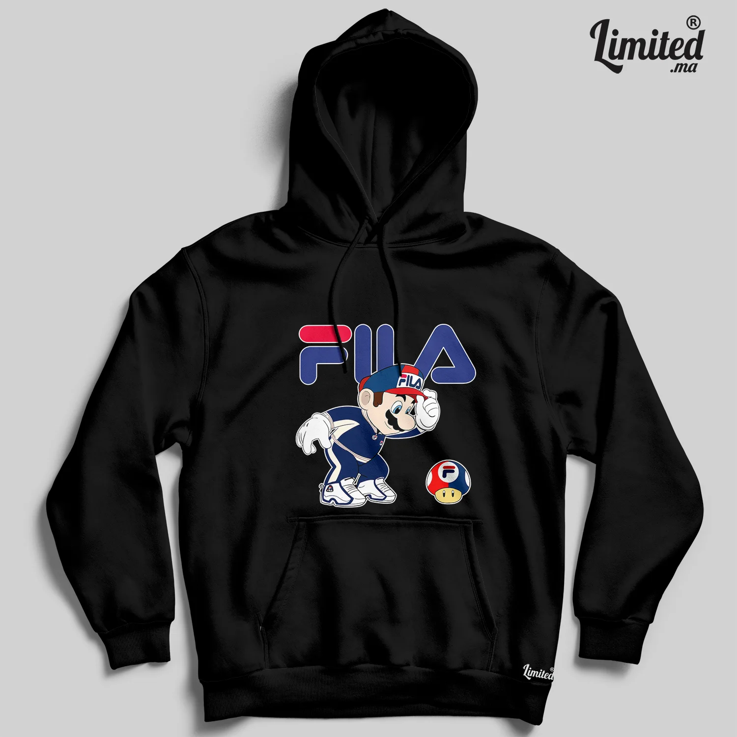 Super Mario Hoodie (Noir)