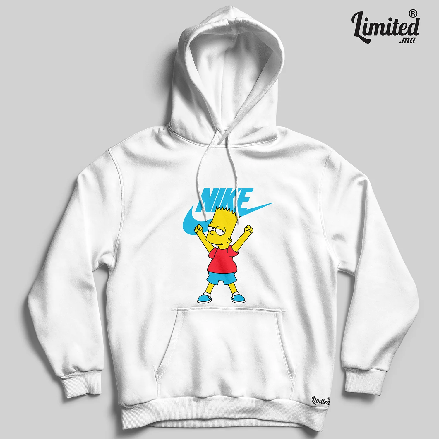 Mini Bart #02 Hoodie (Blanc)