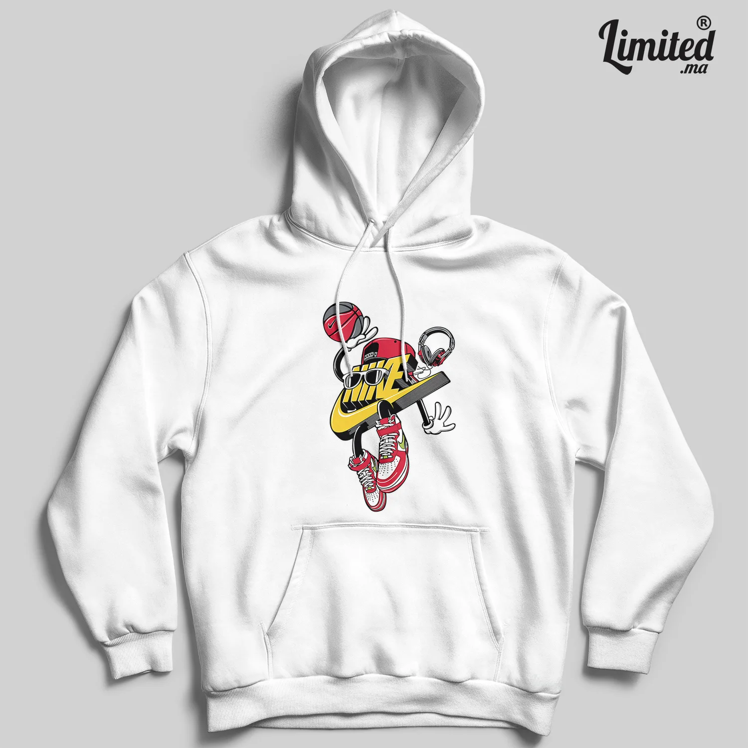 Slam Dunk Hoodie (Blanc)