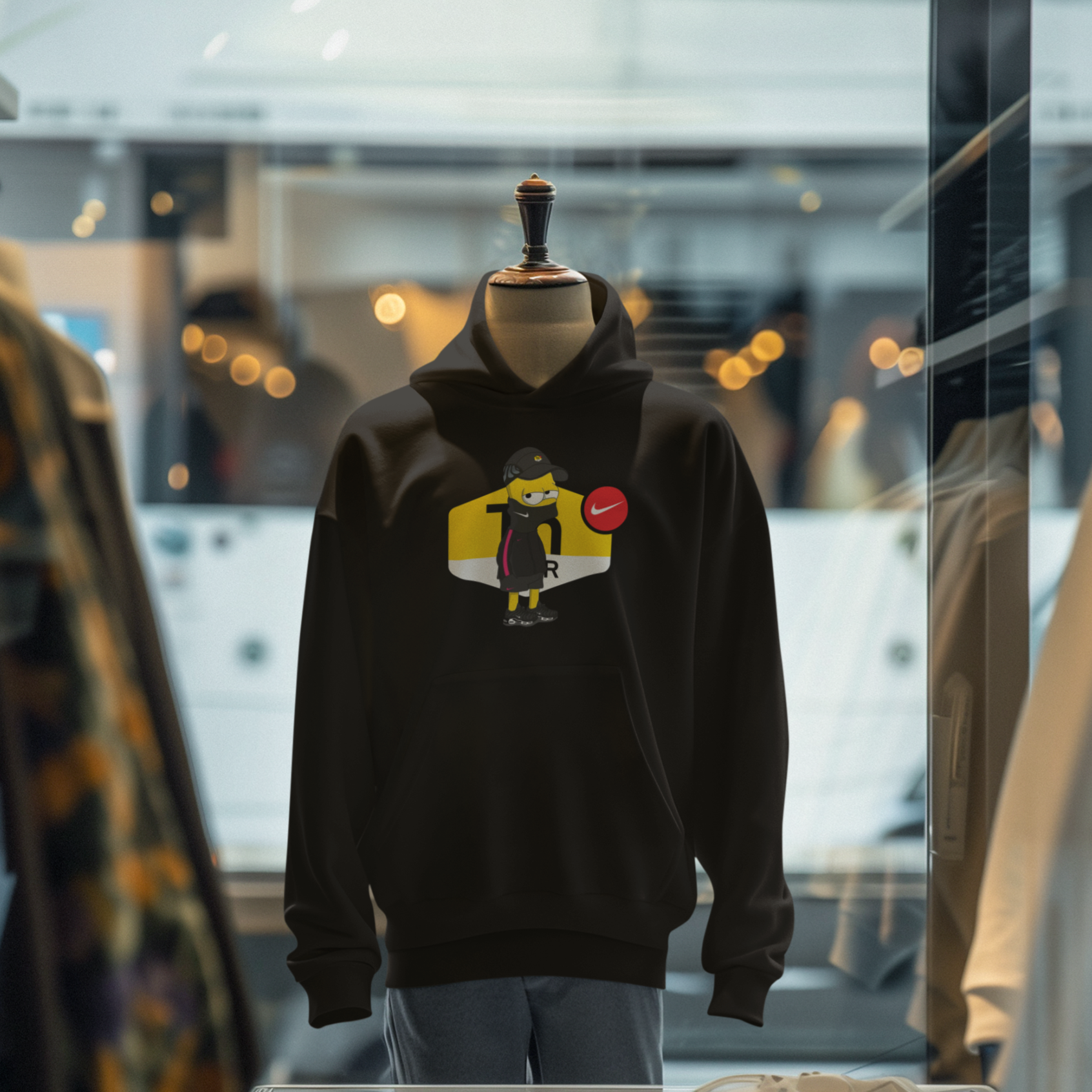 Simpson #01 Hoodie (Noir)