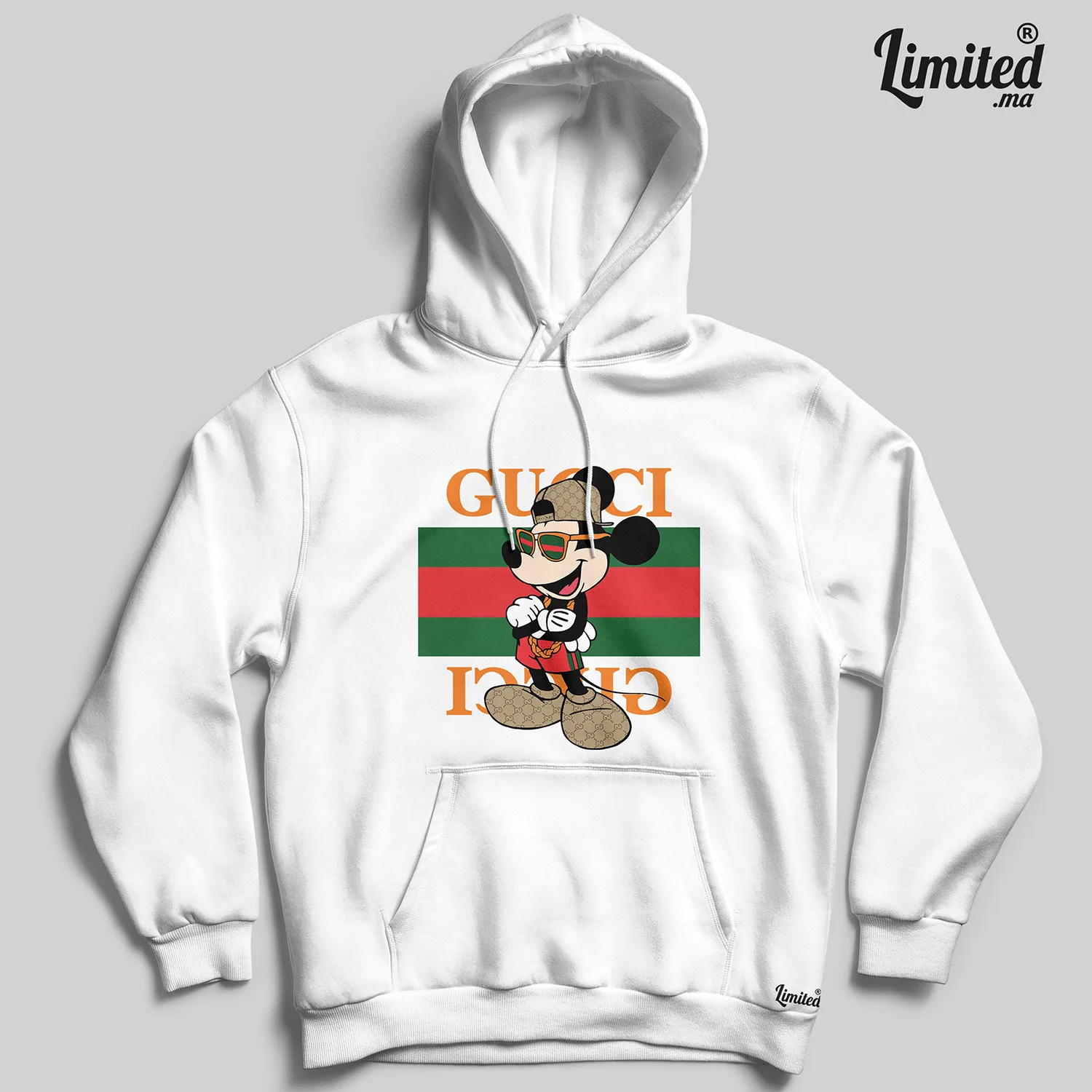 Mickey Mouse #03 Hoodie (Blanc)