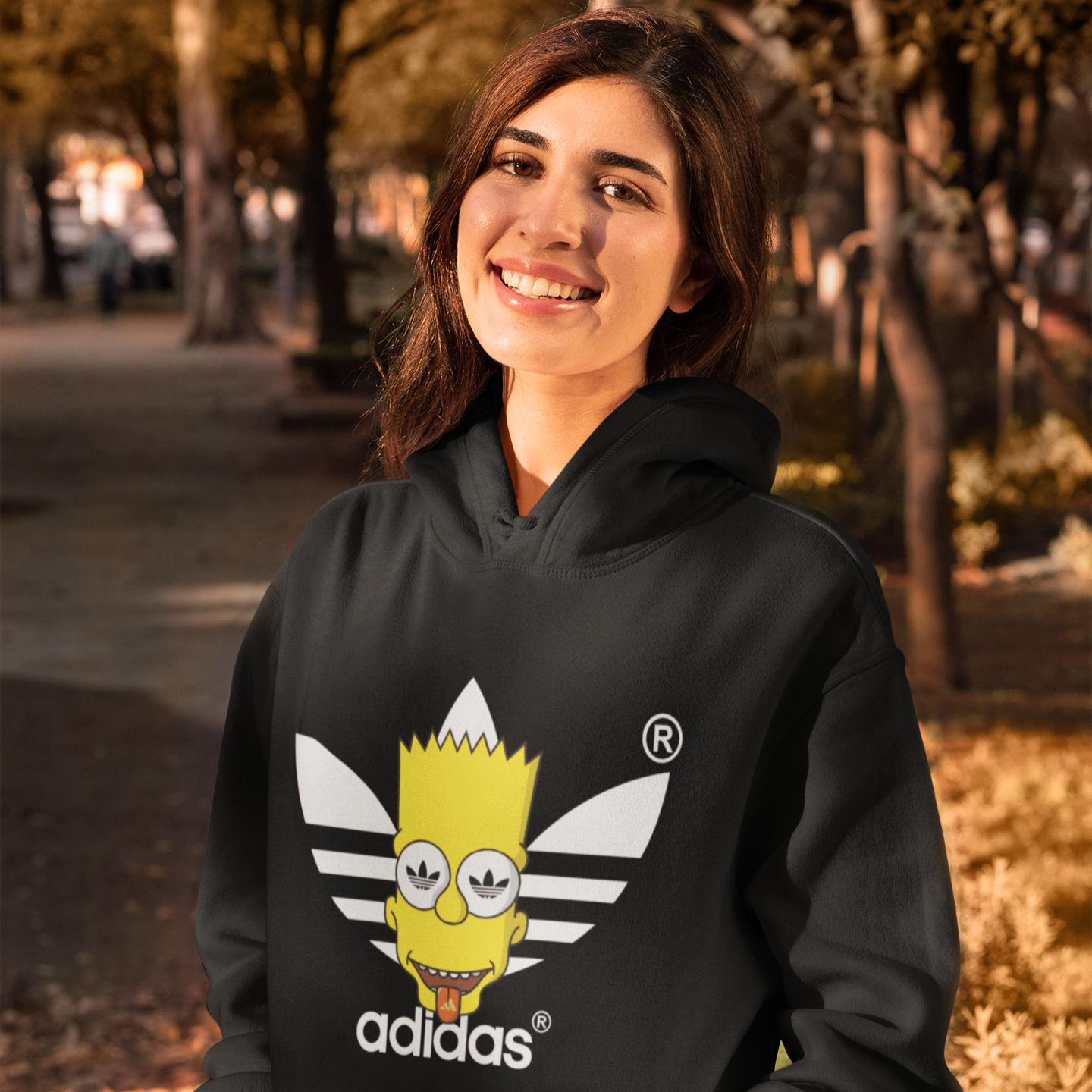 Bart LSD Hoodie (Noir)