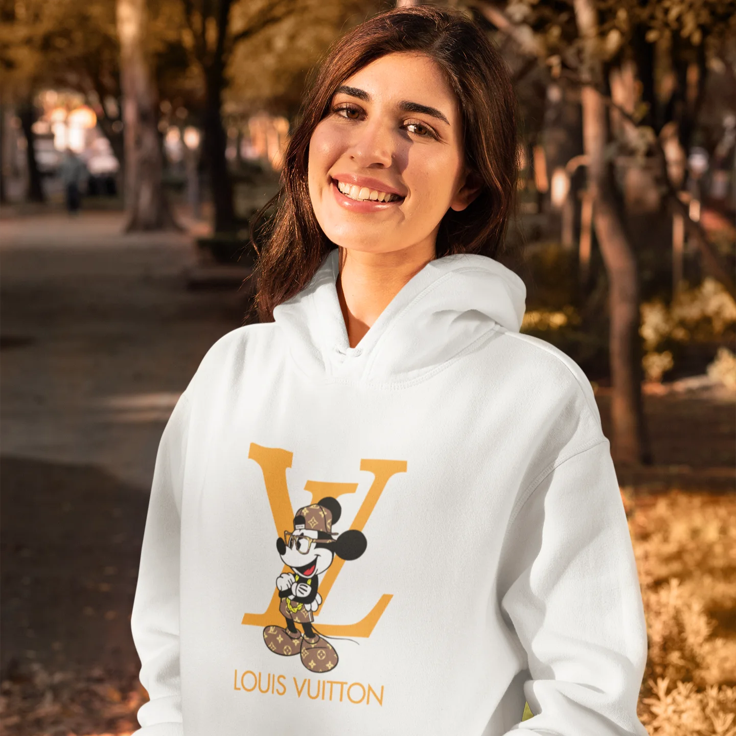 Mickey Mouse #02 Hoodie (Blanc)