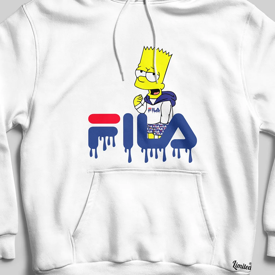 Bart #01 Hoodie (Blanc)