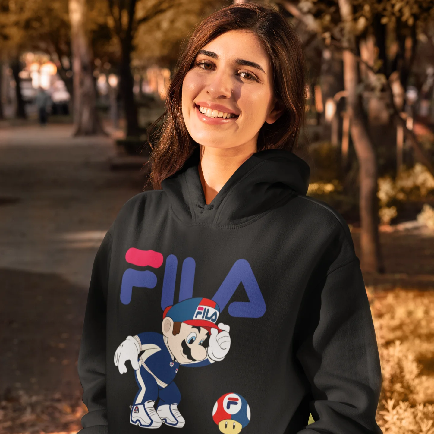Super Mario Hoodie (Noir)