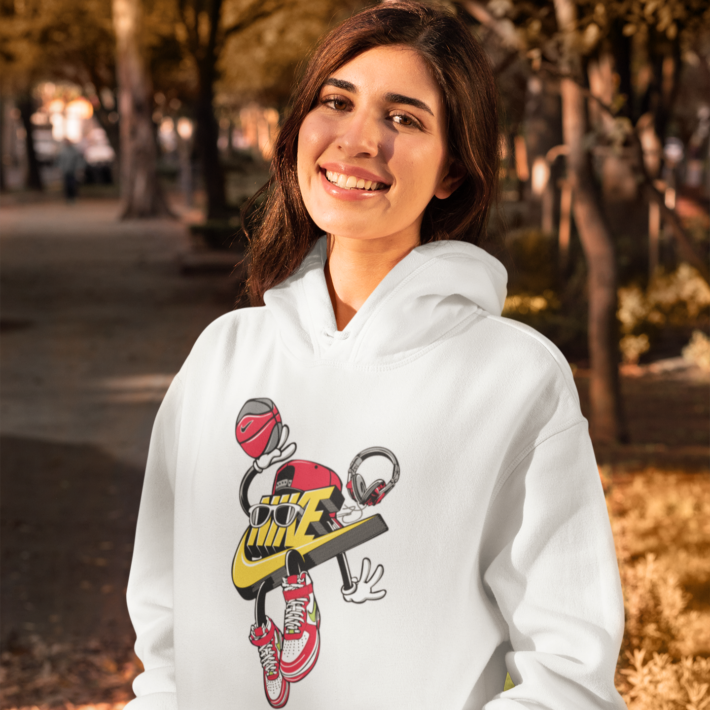 Slam Dunk Hoodie (Blanc)